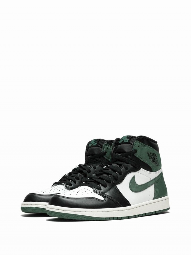 Green Women's Nike Retro High OG Clay Air Jordan 1 | AUYSRM-832