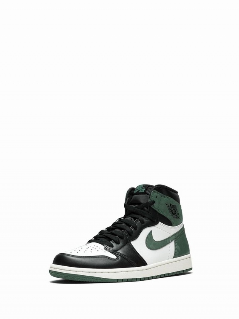 Green Women's Nike Retro High OG Clay Air Jordan 1 | AUYSRM-832