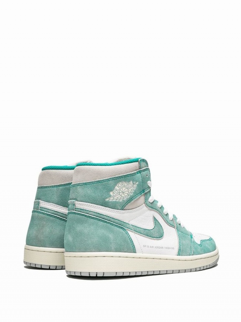 Green Women's Nike Retro High OG Turbo Air Jordan 1 | BUICRZ-270