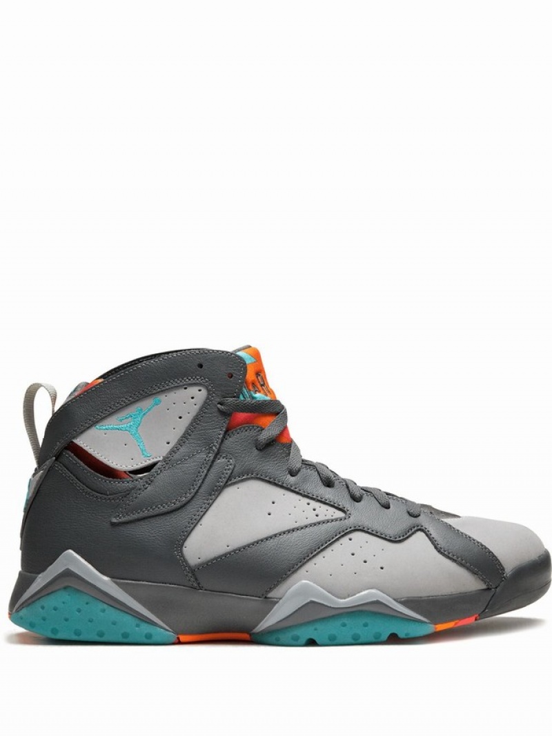 Grey Men\'s Nike Retro Air Jordan 7 | QOMYCV-873