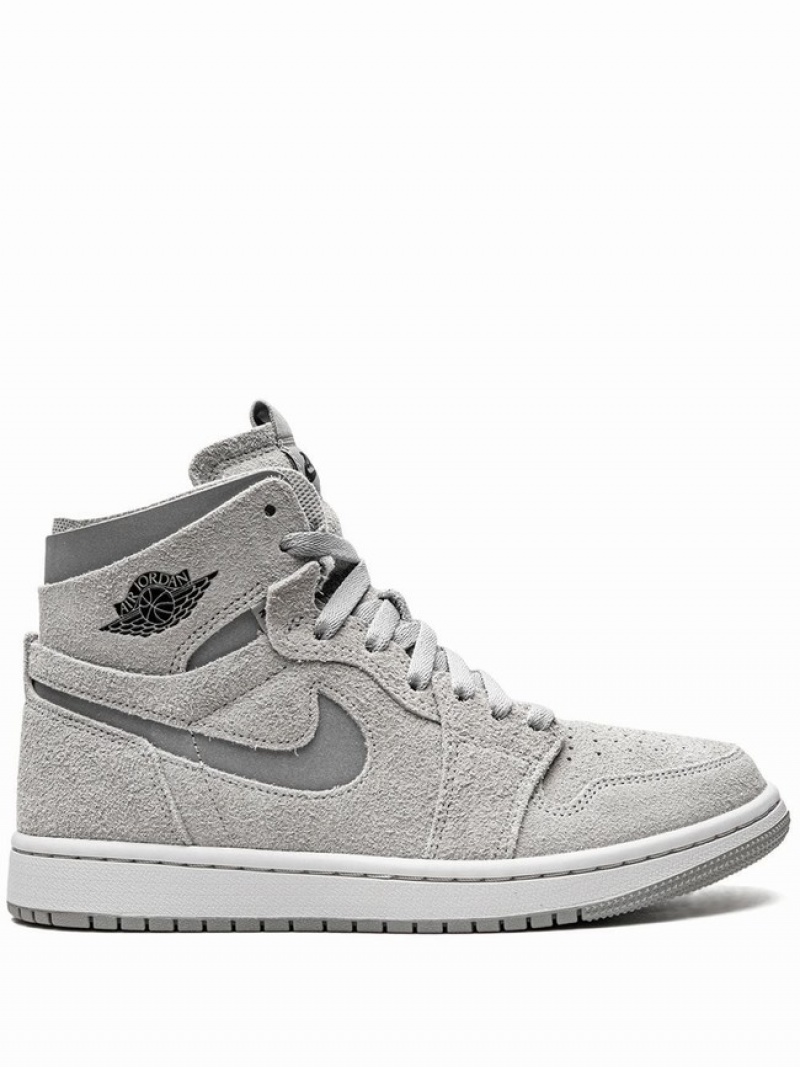 Grey Women\'s Nike Jordan 1 Zoom Air CMFT Grey Fog Air Jordan 1 | YDVPIR-638