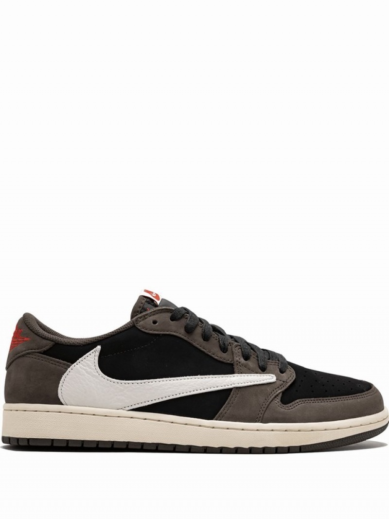 Grey Women\'s Nike Low Air Jordan 1 | NDMWRJ-783