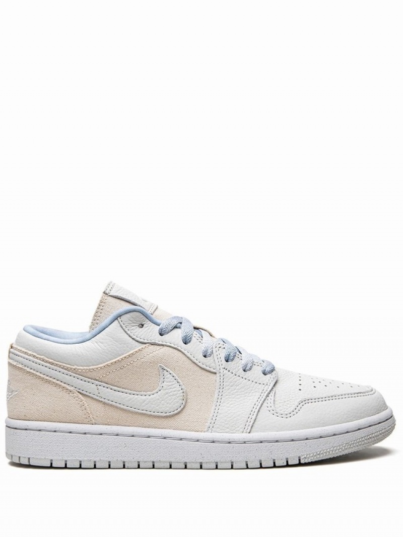 Grey / Cream Women\'s Nike Low SE Grey Cream Air Jordan 1 | LOXUPS-790