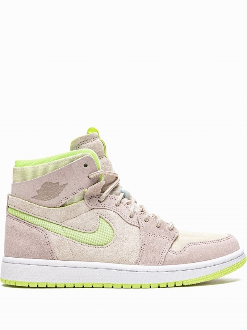 Lemon Women\'s Nike Zoom Air CMFT Lemon Twist Air Jordan 1 | SWBMKJ-536