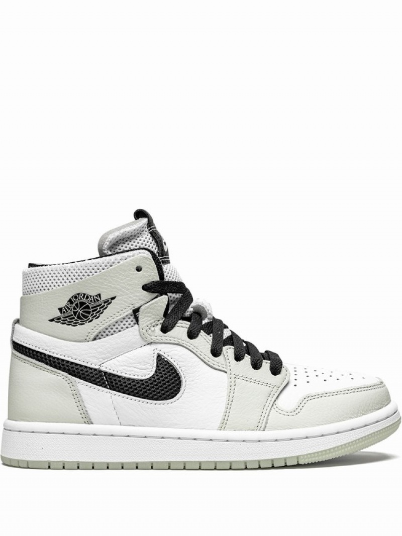 Light Beige Women\'s Nike Zoom CMFT Light Bone Air Jordan 1 | VTXNZC-316