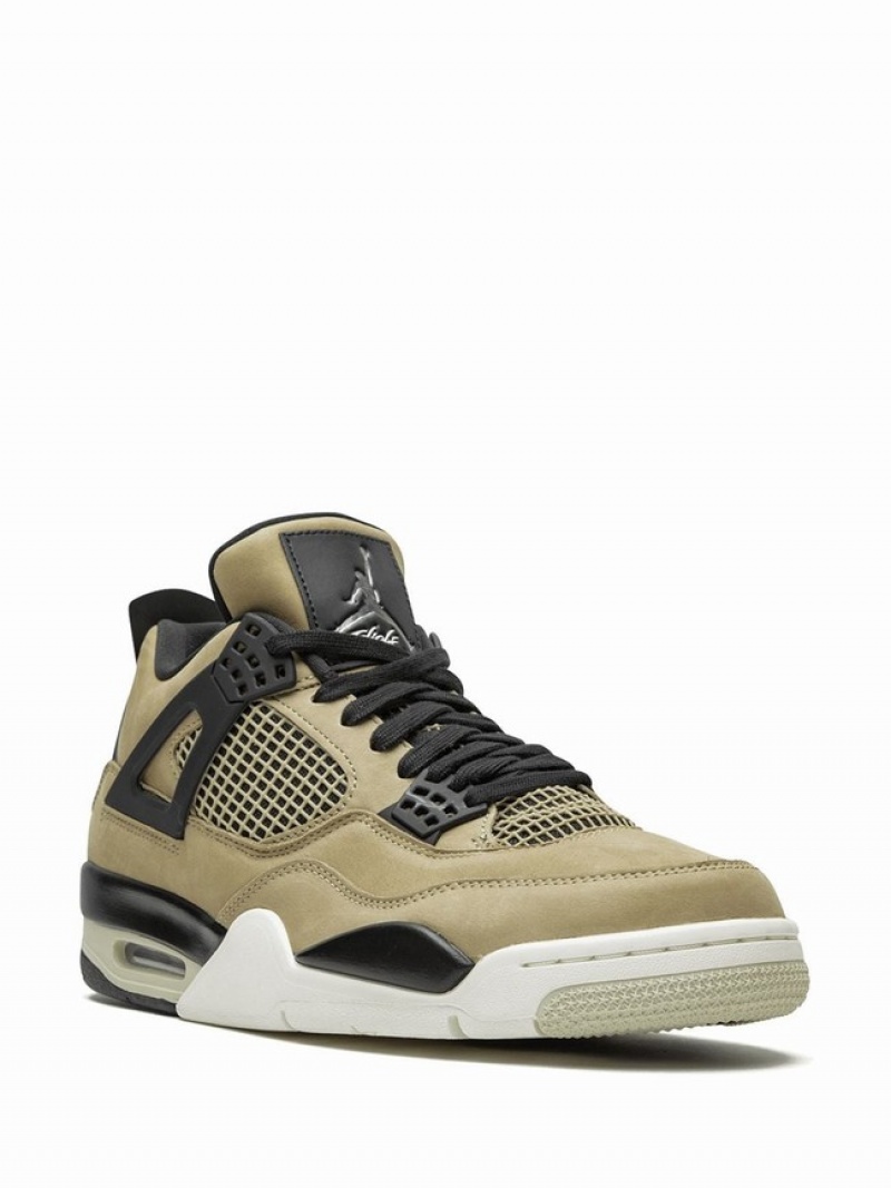 Light Brown Women's Nike Mushroom Air Jordan 4 | UEFTLV-382