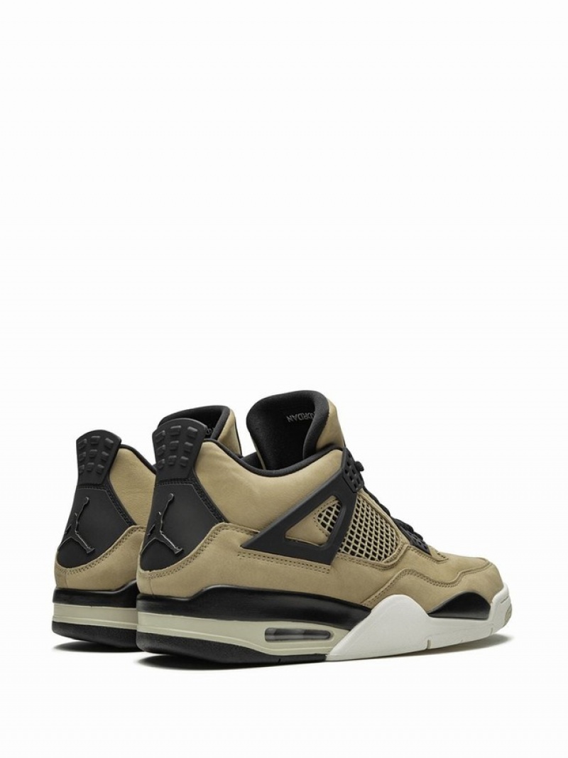 Light Brown Women's Nike Mushroom Air Jordan 4 | UEFTLV-382