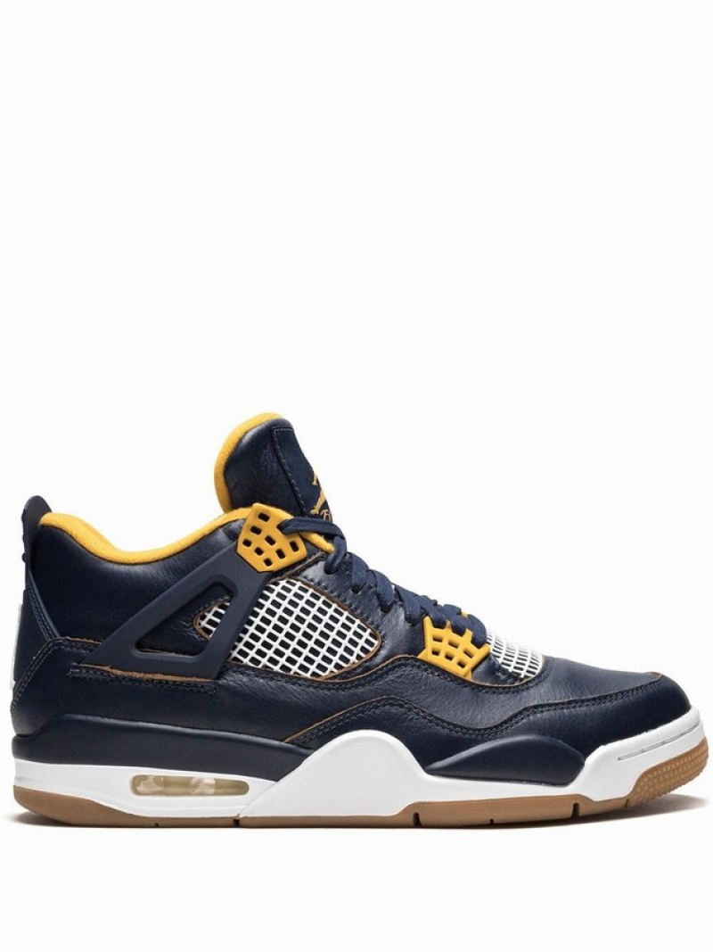 Navy Men\'s Nike Retro Air Jordan 4 | KEWXPC-407