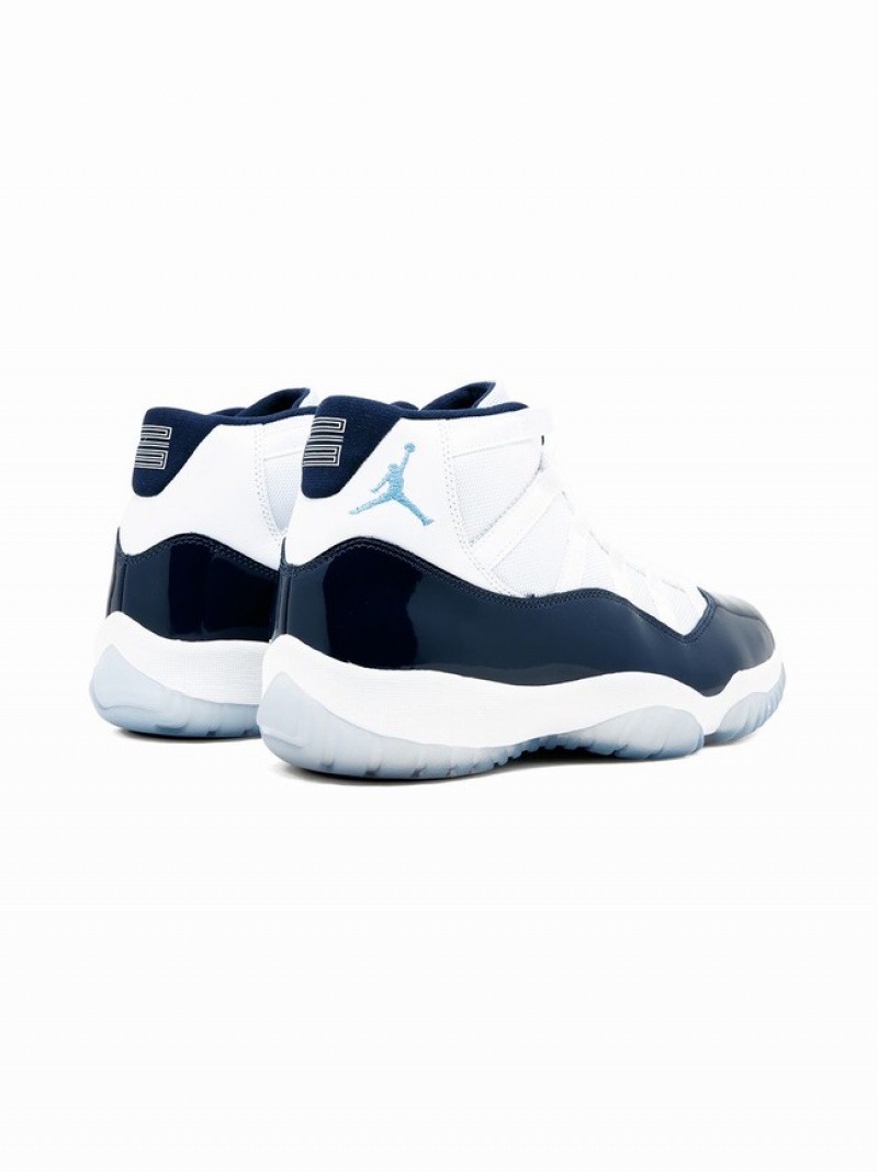 Navy Women's Nike Retro Navy/Win Like '82 Air Jordan 11 | TPYHBE-926