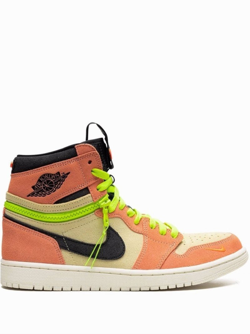 Orange Men\'s Nike Jordan 1 High Switch Air Jordan 1 | QRPMKE-850