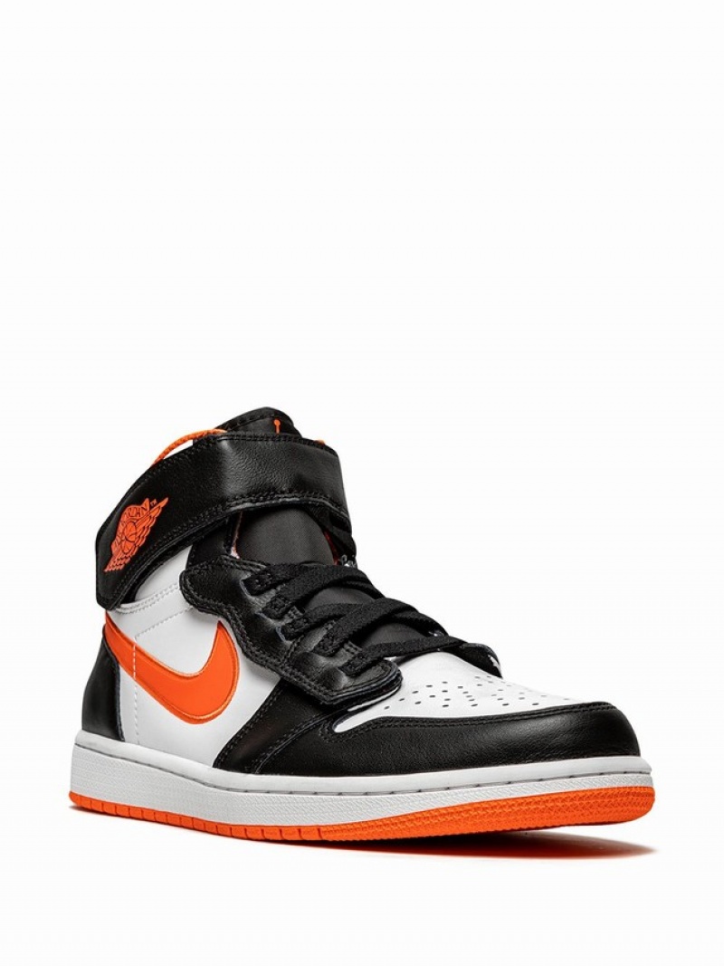 Orange Women's Nike FlyEase Turf Air Jordan 1 | RJOHFA-876