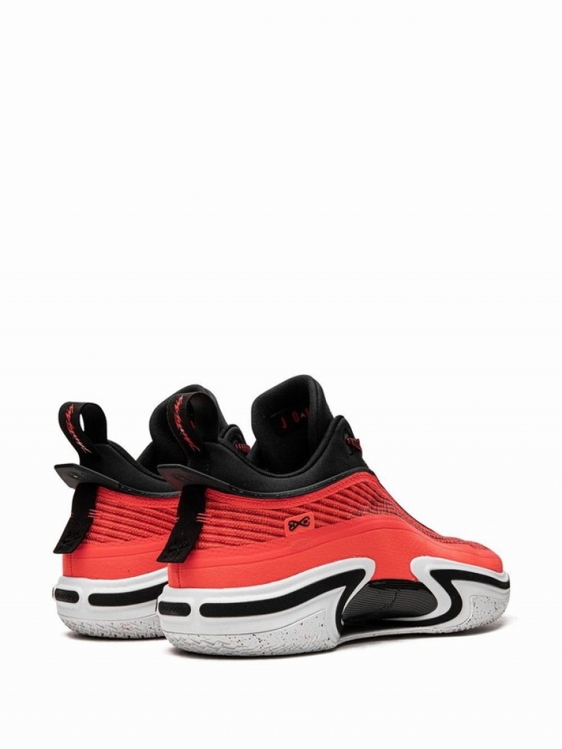 Pink / White Men's Nike Infrared Air Jordan 36 | OLXPZW-517