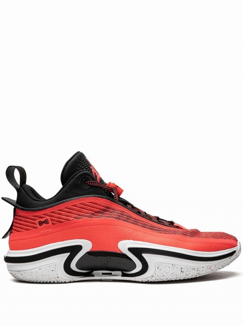 Pink / White Men\'s Nike Infrared Air Jordan 36 | OLXPZW-517