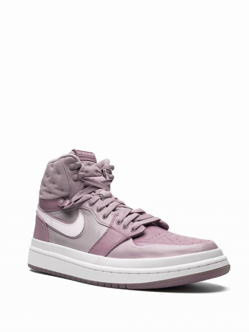 Purple Women's Nike Acclimate Plum Fog Air Jordan 1 | ZQRBKX-254