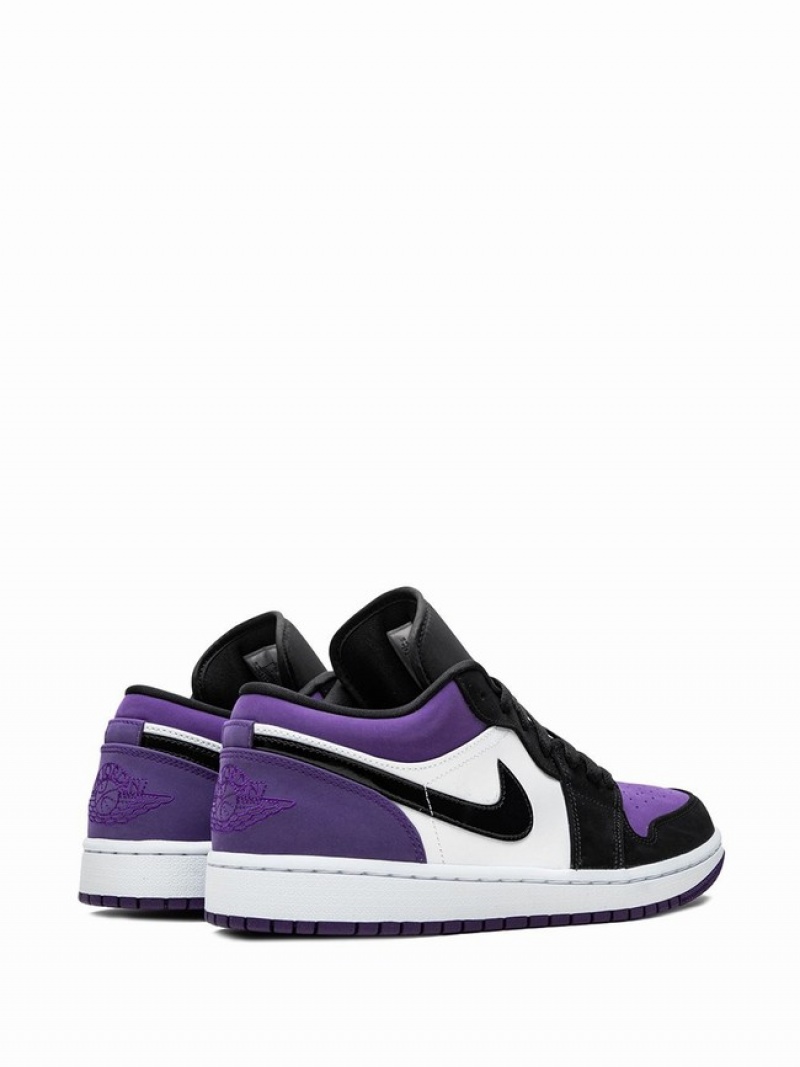 Purple Women's Nike Low ''Court Purple'' Air Jordan 1 | MEUCDY-791