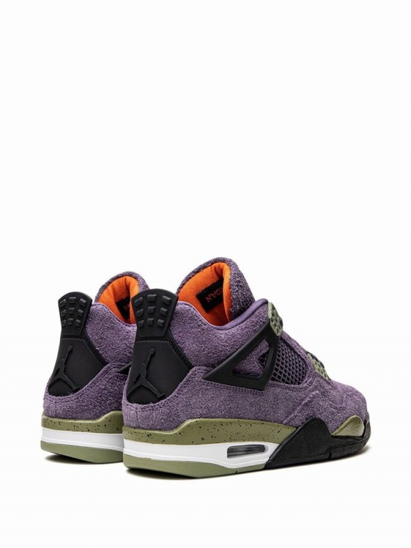 Purple Women's Nike Retro Canyon Purple Air Jordan 4 | LOGAQN-942