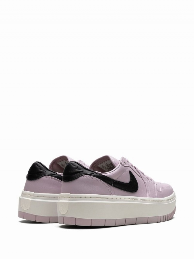 Purple / Black Women's Nike Retro Elevate Iced Lilac/Sail/Black Air Jordan 1 | XMIDNC-918