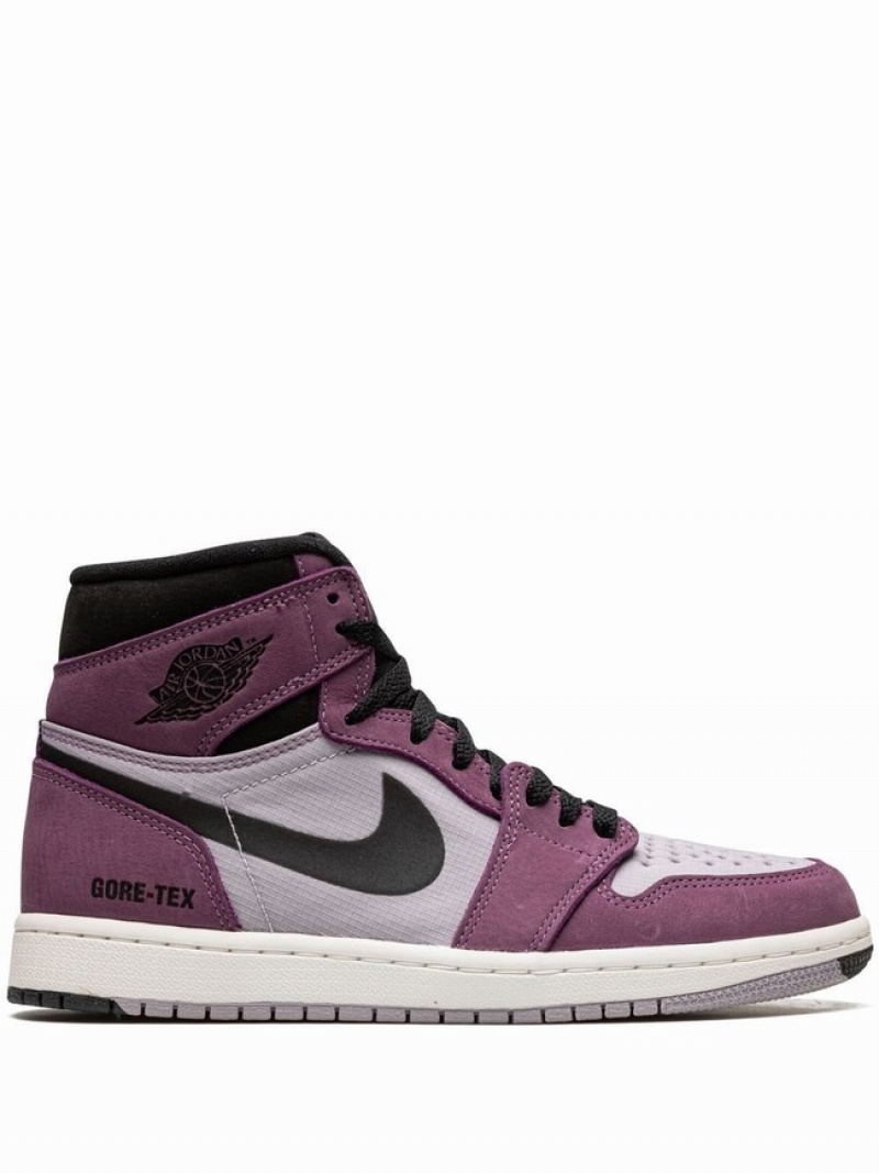 Purple / Grey Men\'s Nike Jordan 1 High Element Air Jordan 1 | SKBVHR-182