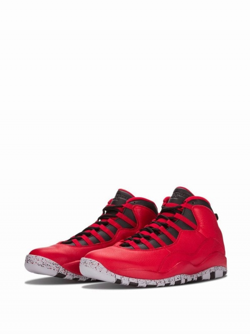 Red Men's Nike Retro 30th Bulls Over Broadway Air Jordan 10 | ZIMNAC-136