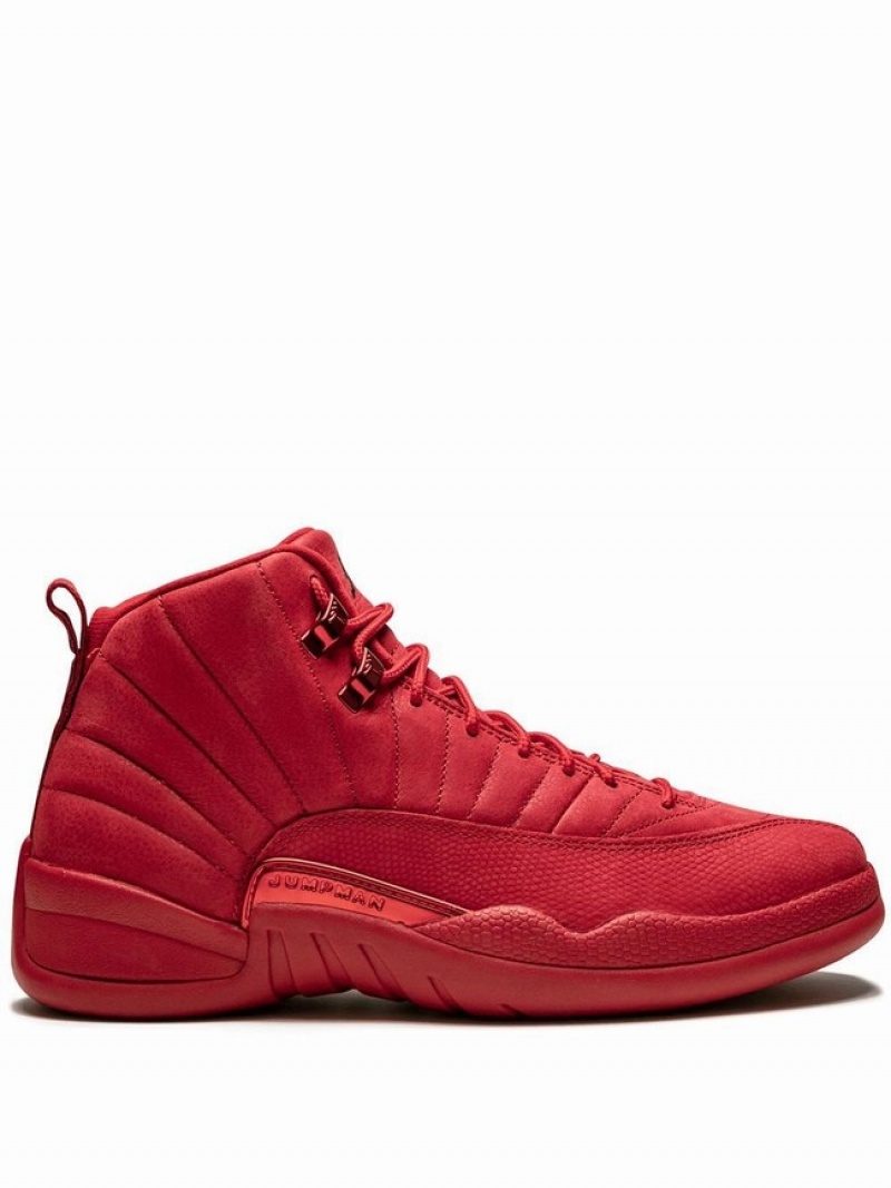 Red Men\'s Nike Retro Air Jordan 12 | ESAGFN-562