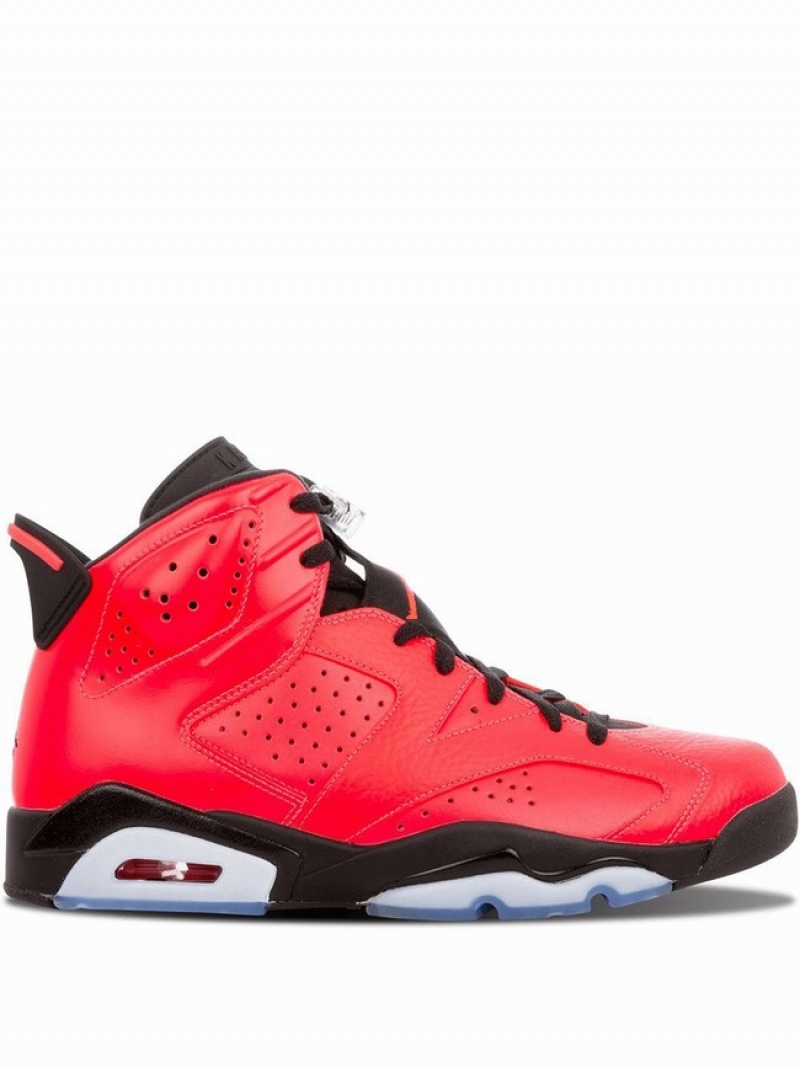 Red Men\'s Nike Retro Air Jordan 6 | FDZBNG-798