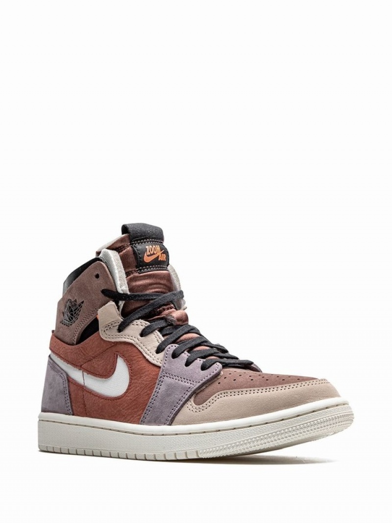 Red Women's Nike High Zoom CMFT Canyon Rust Air Jordan 1 | WMQEOV-164