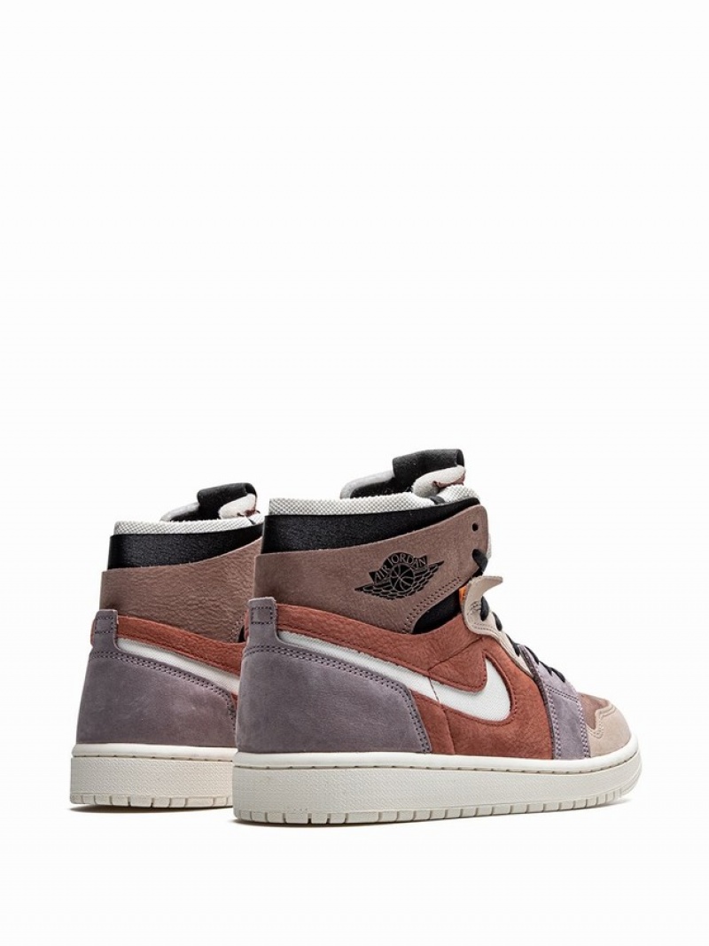 Red Women's Nike High Zoom CMFT Canyon Rust Air Jordan 1 | WMQEOV-164