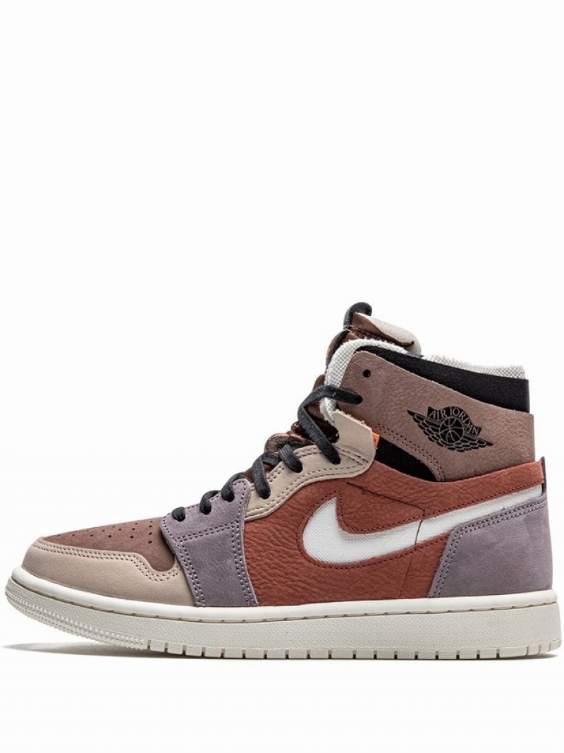 Red Women\'s Nike High Zoom CMFT Canyon Rust Air Jordan 1 | WMQEOV-164