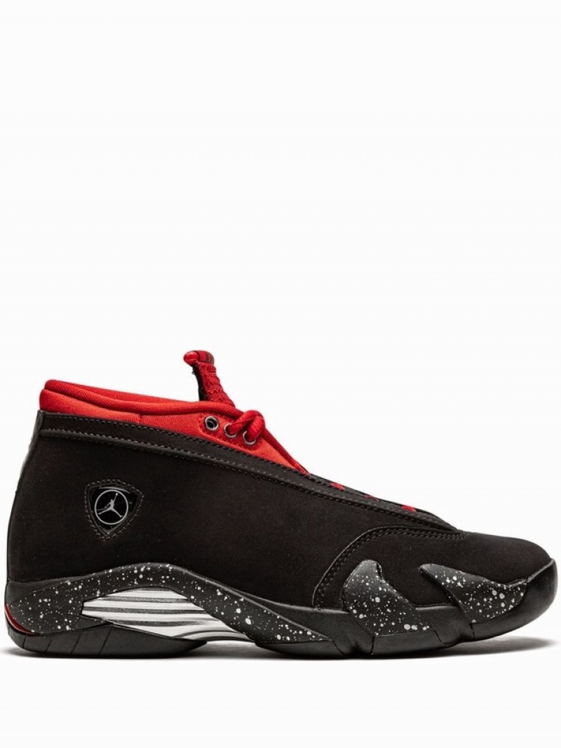 Red Women\'s Nike Low Red Lipstick Air Jordan 14 | IBXDER-485