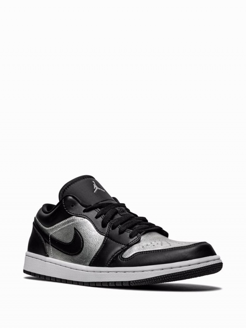 Silver Women's Nike Low SE Silver Toe Air Jordan 1 | TDYUQG-216