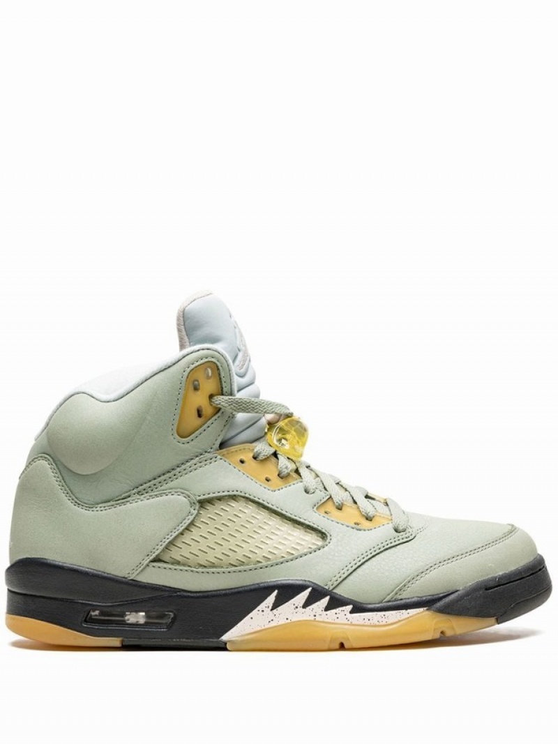 Turquoise Men\'s Nike Retro Jade Horizon Air Jordan 5 | PDRGXL-497