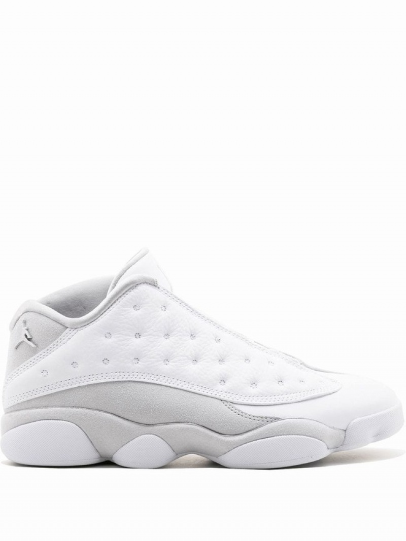 White Men\'s Nike Retro Air Jordan 13 | OUVZSC-046