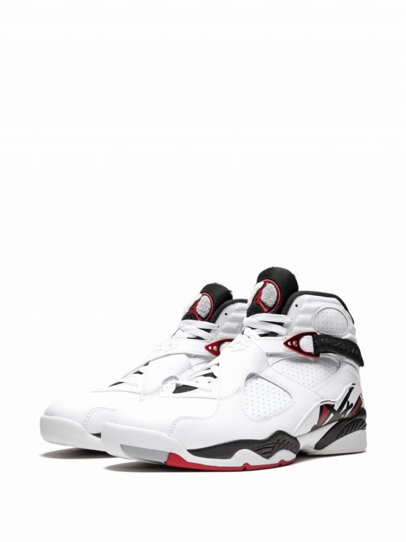 White Men's Nike Retro Alternate Air Jordan 8 | ECJVIK-365