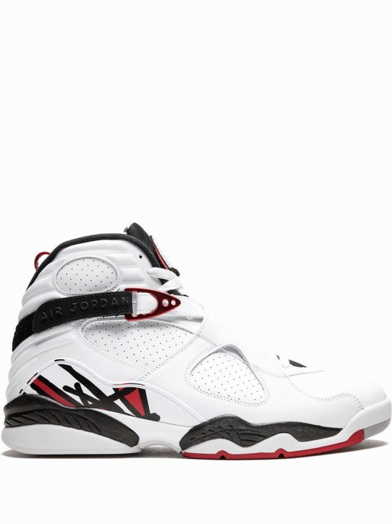 White Men\'s Nike Retro Alternate Air Jordan 8 | ECJVIK-365