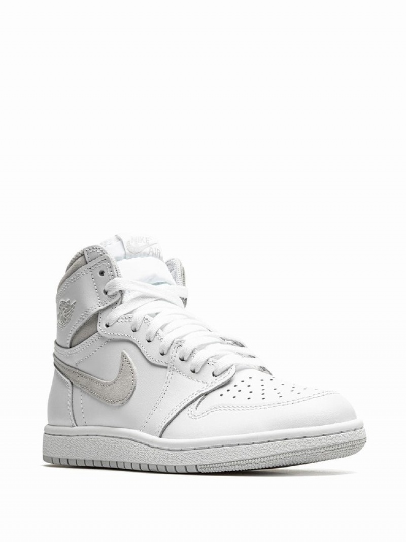 White Men's Nike Retro High '85 Neutral Air Jordan 1 | GVXKMB-480