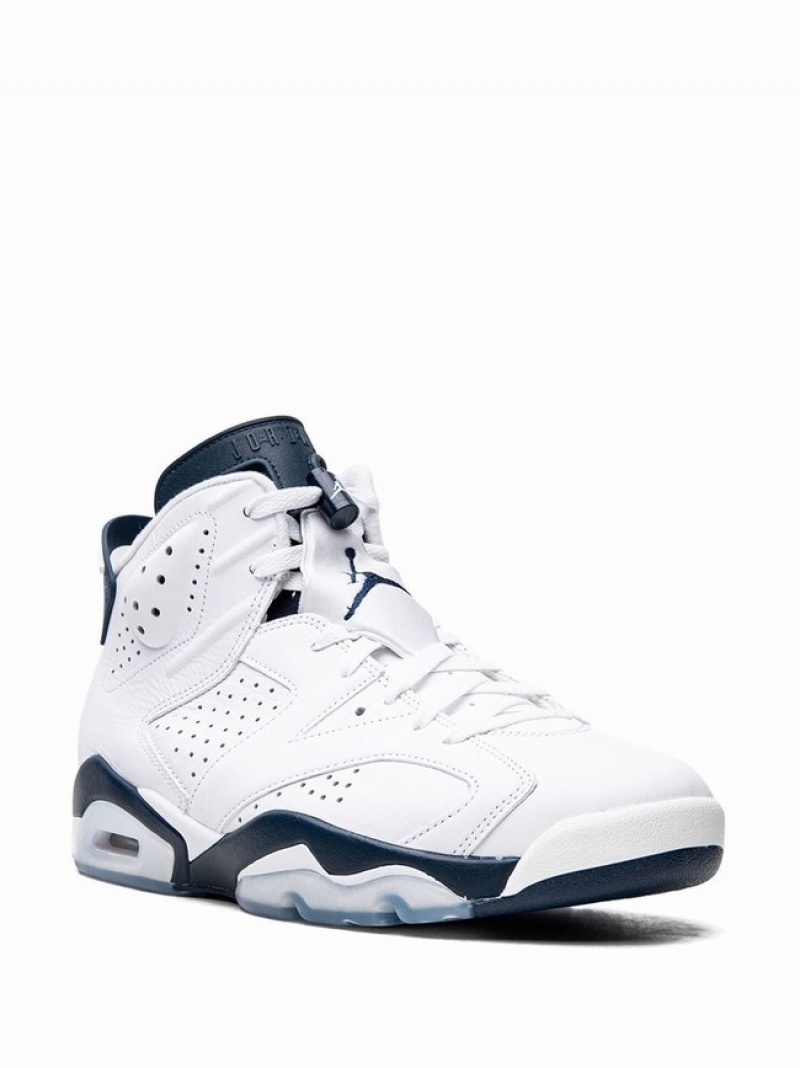 White Men's Nike Retro Midnight 2022 Air Jordan 6 | DYNXRI-384