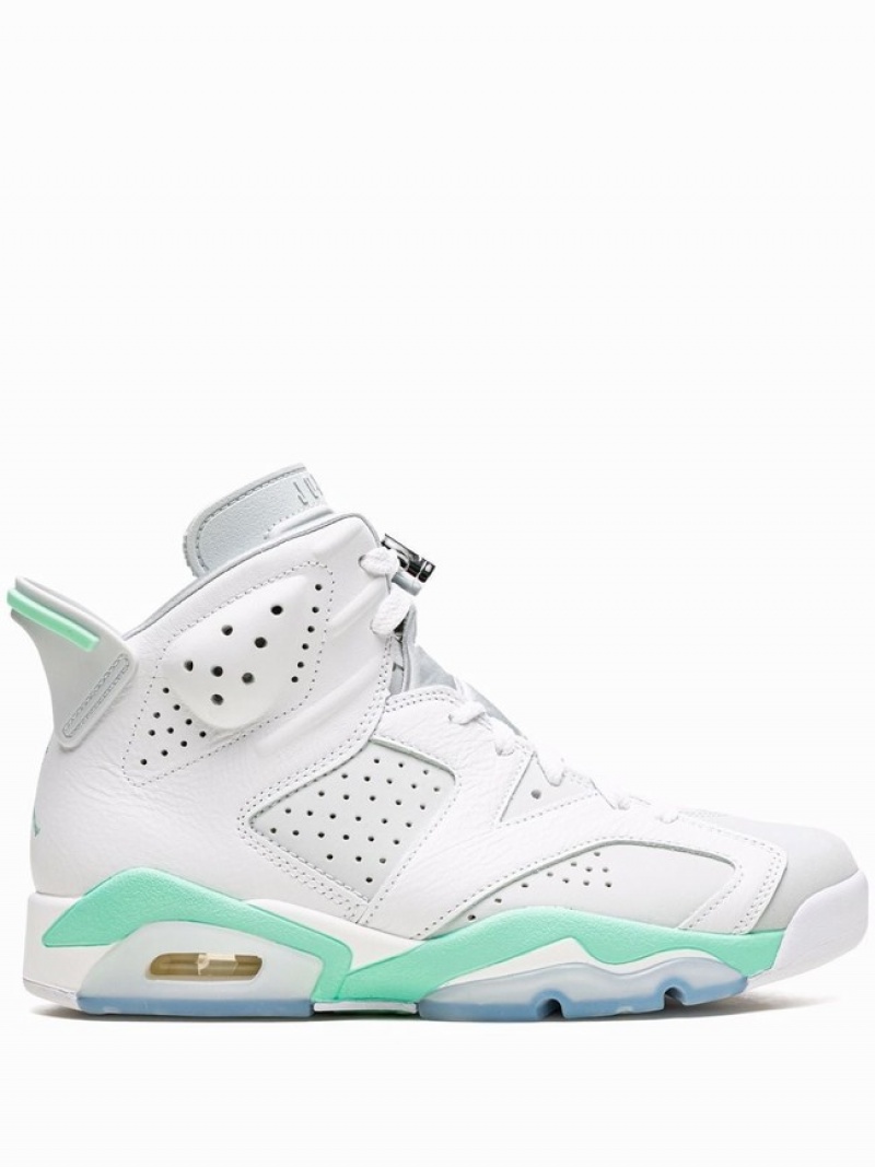 White Women\'s Nike Mint Foam Air Jordan 6 | OUCYRD-105