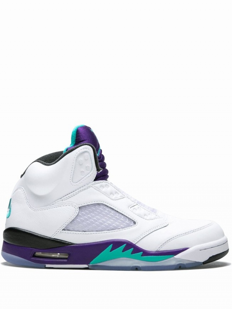 White Women\'s Nike Retro NRG Fresh Prince Air Jordan 5 | YFMDOA-041