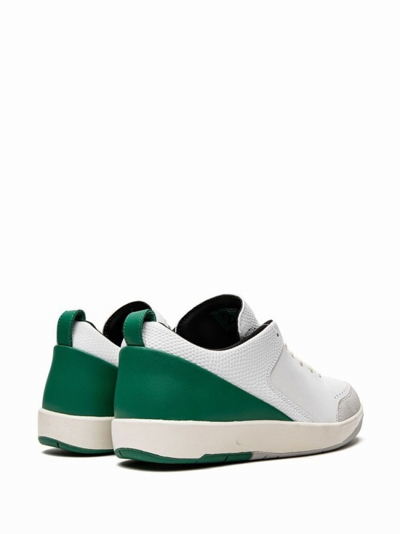 White Women's Nike x Nina Chanel Abney Retro Low SE White Malachite Air Jordan 2 | LNFBHT-568