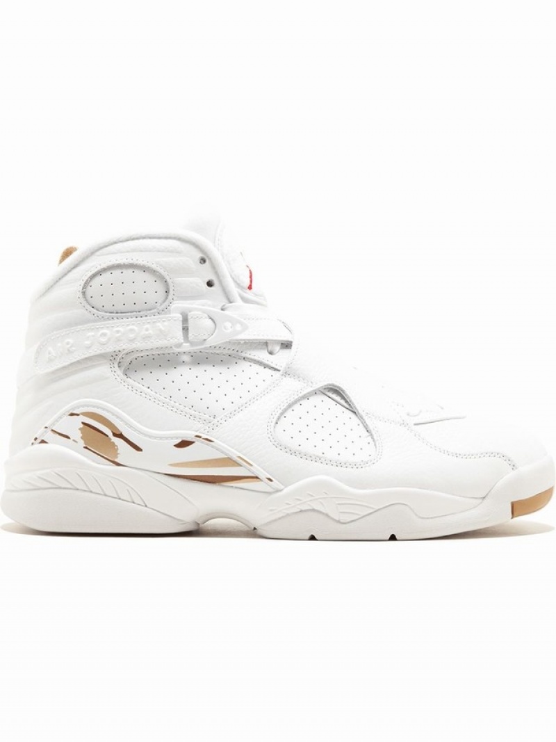 White Women\'s Nike x OVO Retro Air Jordan 8 | DYZEFC-786