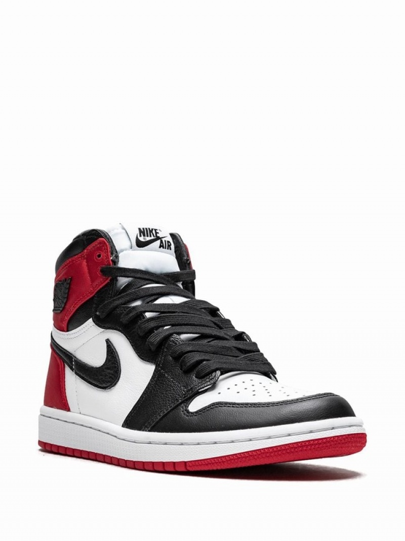 White / Black / Red Women's Nike WMNS High OG Air Jordan 1 | SAXMWB-047