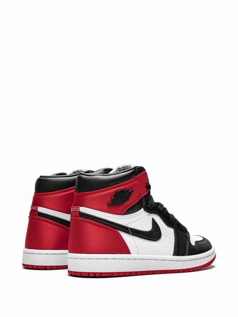 White / Black / Red Women's Nike WMNS High OG Air Jordan 1 | SAXMWB-047