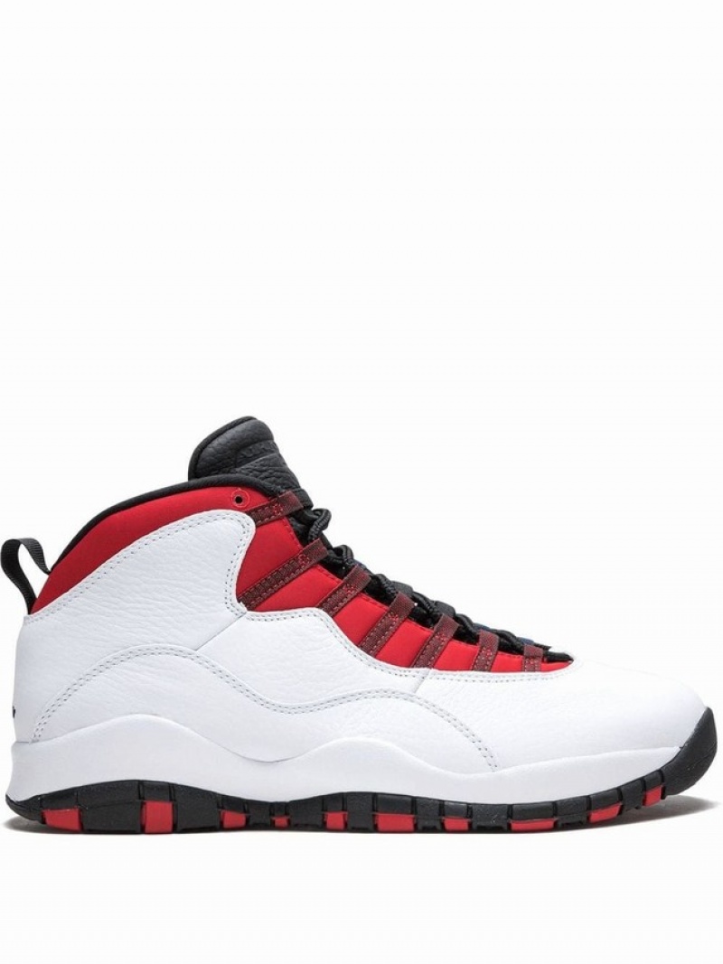 White / Blue / Red Men\'s Nike Retro Russell Westbrook - Class Of 2006 Air Jordan 10 | BCJVZE-021