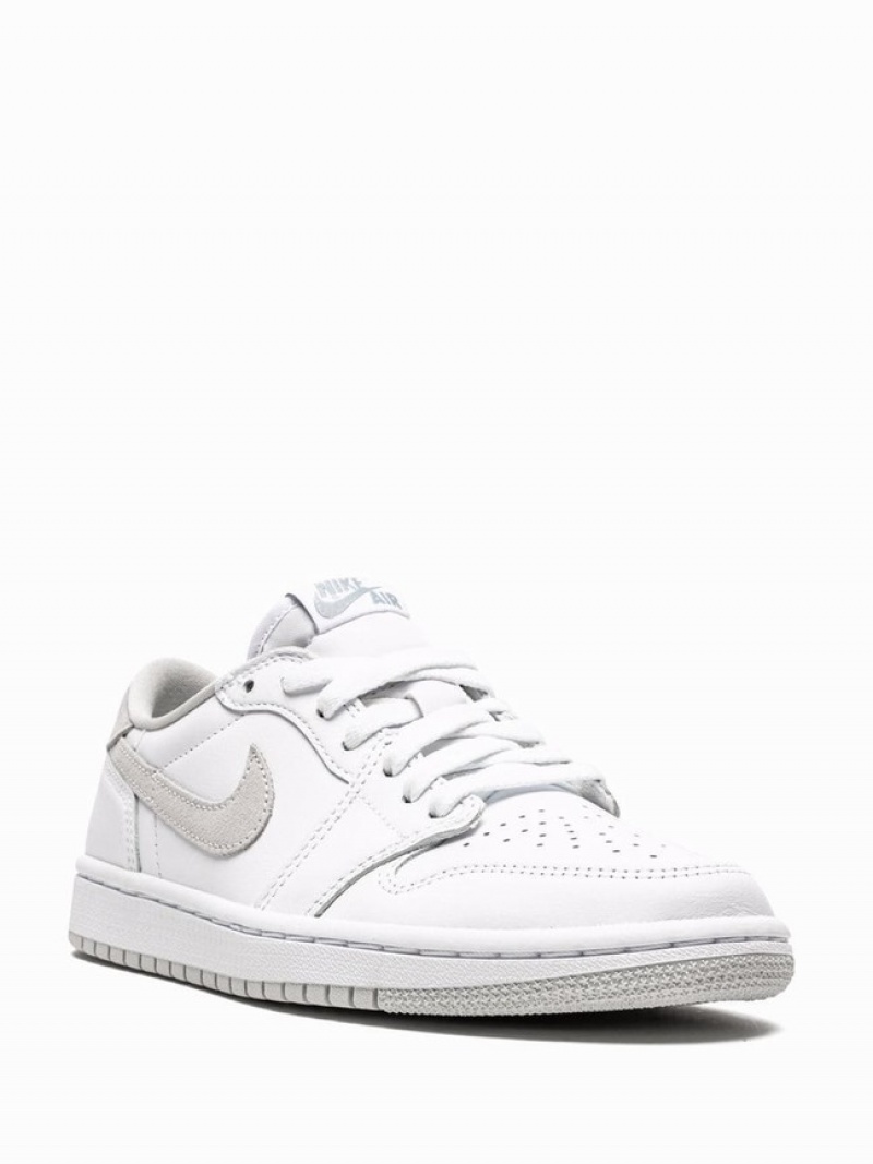 White / Grey Women's Nike Low OG Neutral Air Jordan 1 | SPITGQ-389