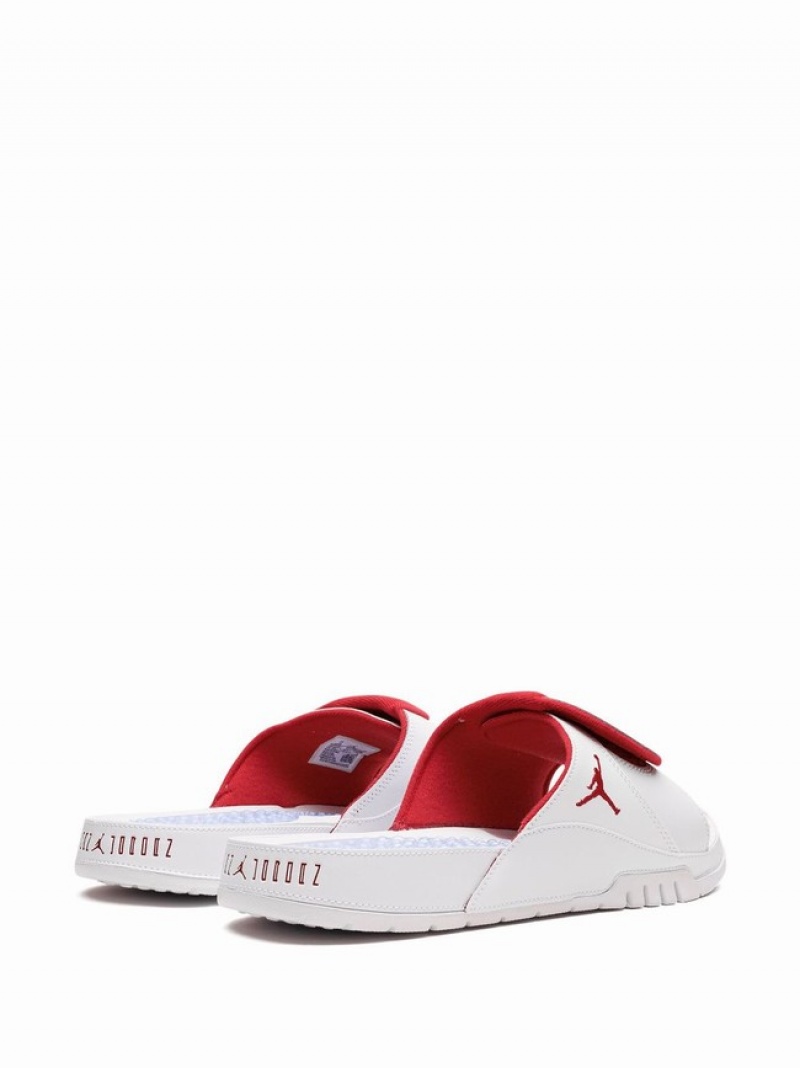 White / Red Men's Nike Hydro XI Retro Cherry Air Jordan Hydro | YDSLJW-291