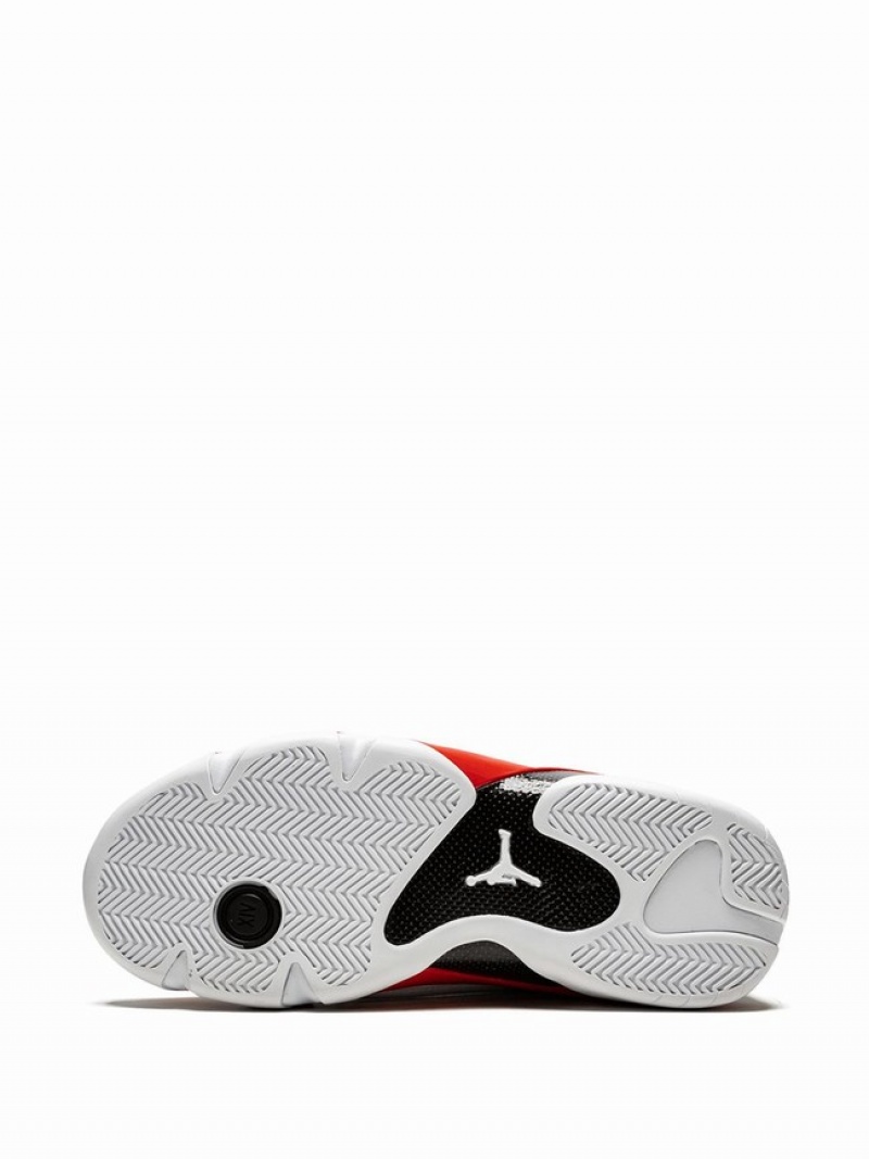 White / Red Women's Nike Candy Cane Air Jordan 14 | VKYQGM-216