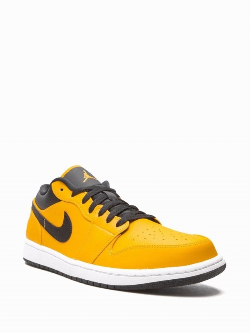 Yellow Men's Nike Low University Air Jordan 1 | YMLBHP-528