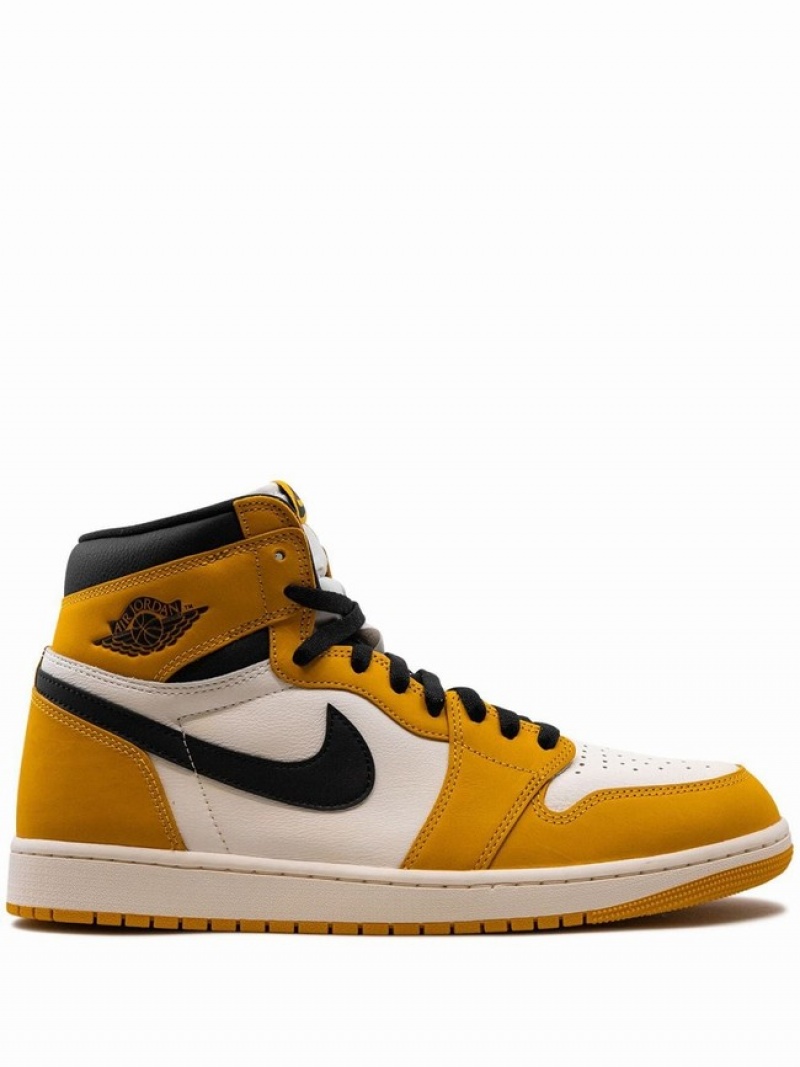 Yellow Men\'s Nike Retro High OG Toe Air Jordan 1 | ZGXOUT-024