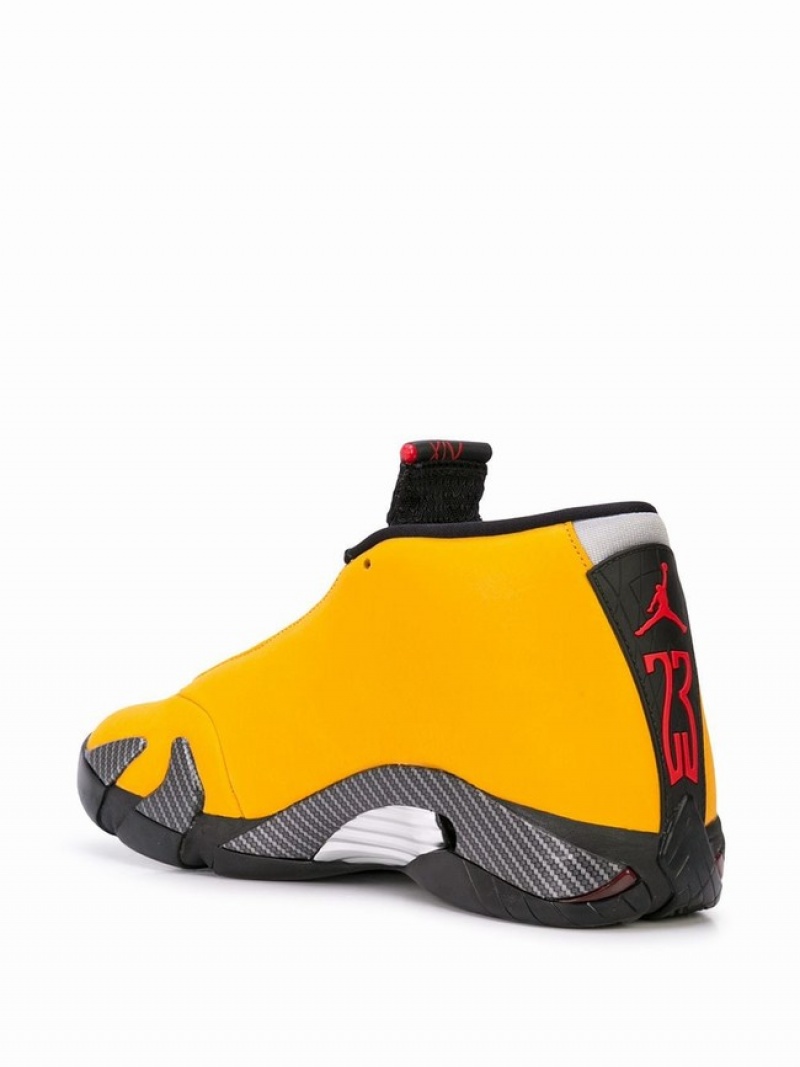 Yellow Women's Nike Retro Reverse Ferarri Air Jordan 14 | CDGKZI-276